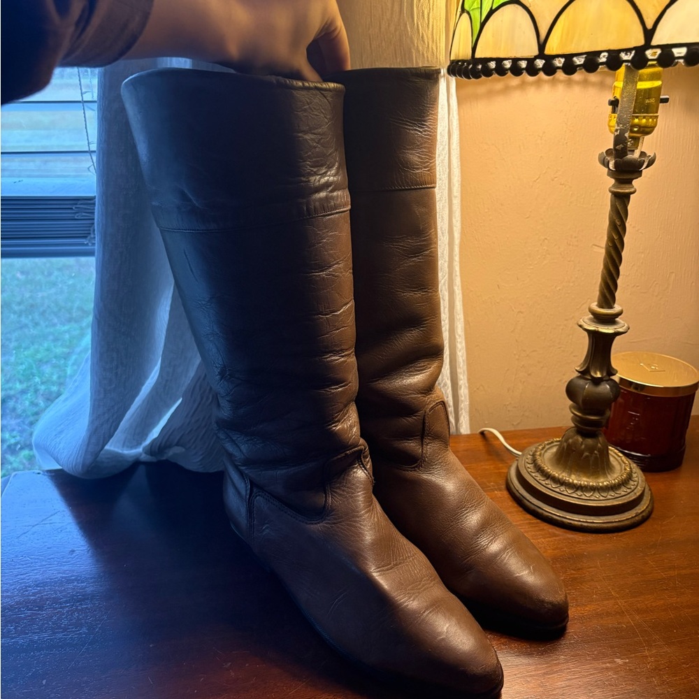 Genuine leather boots, women’s